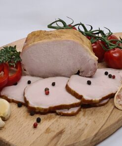 Mușchi de porc crud-afumat