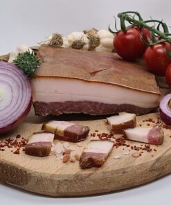 Slanină de Porc Afumată cca. 500g